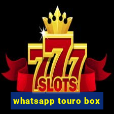 whatsapp touro box